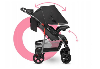 Carucior sport Emma Plus, Stone, Lionelo